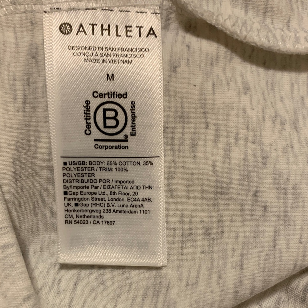 Athleta Gallery Hooded Layered Top - NWOT - Twofer - Picture 10 of 10